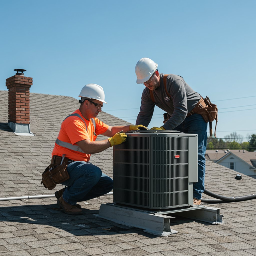 New high-efficiency AC condenser set and commissioned in Camden, NJ