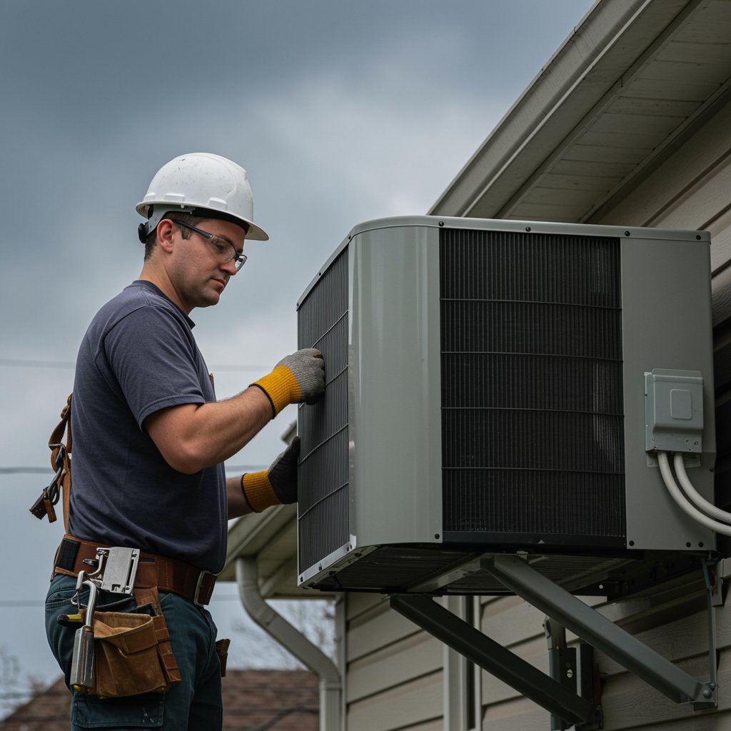 Central AC replacement in Camden, NJ with proper commissioning