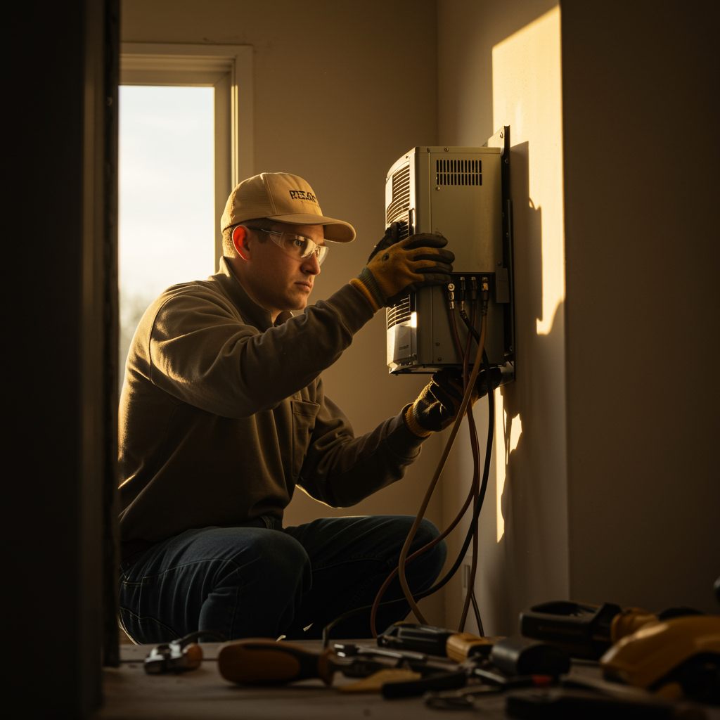 Heating replacement in Camden, NJ with new high-efficiency furnace